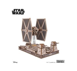 Ugears 3D dřevěná mechanická skládačka Star Wars Stíhačka TIE